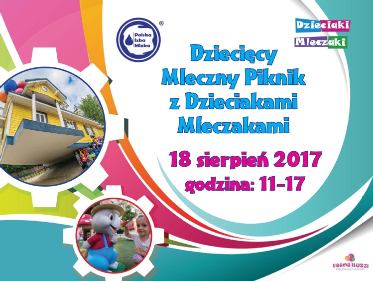 Dziecięcy mleczny piknik z Dzieciakami Mleczakami w Farmie Iluzji